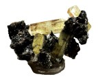 calcite and marcassite 48 prox 2.5 x 1.5h x 1 deep